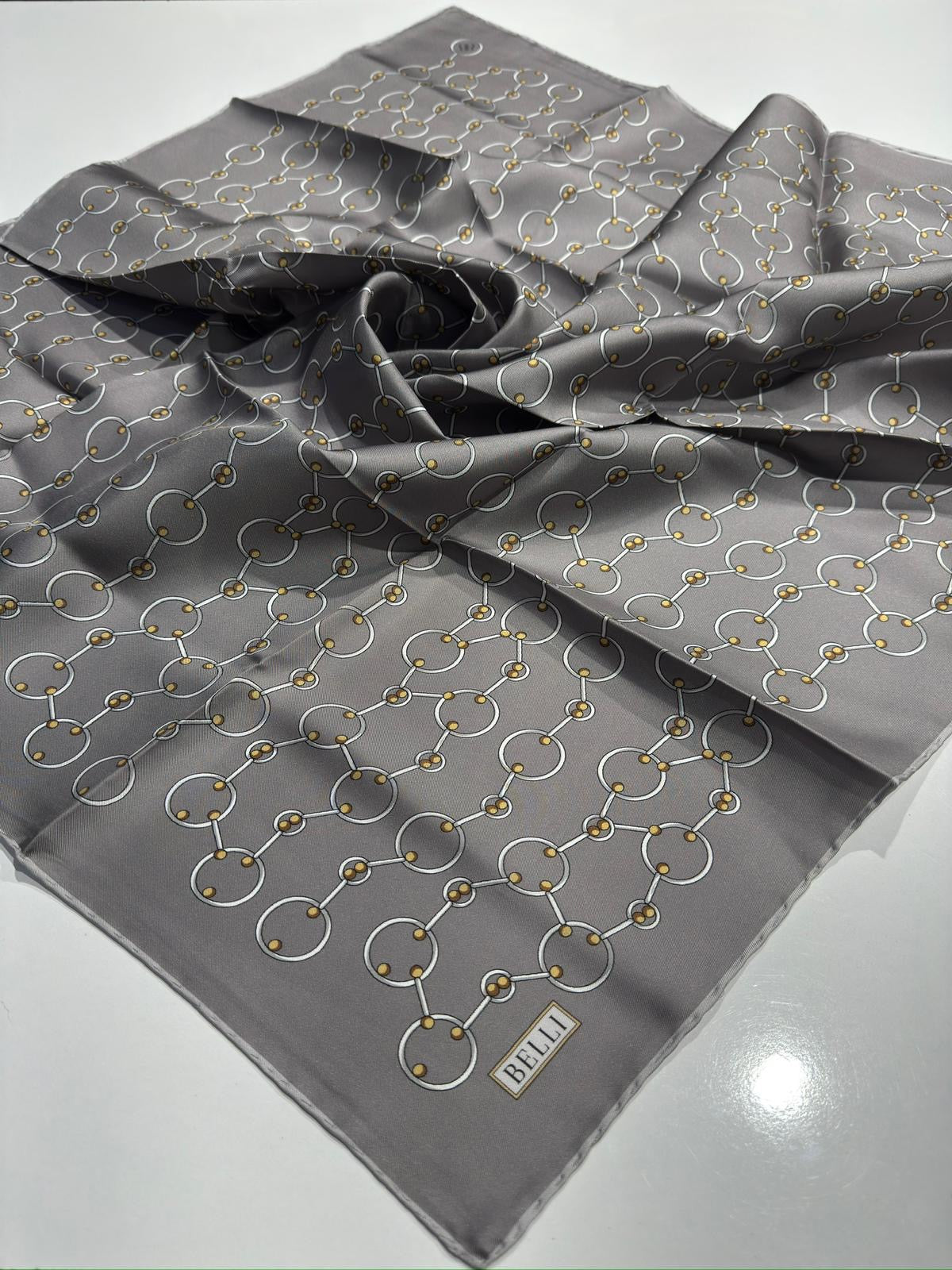 BELLİ TWİL İPEK EŞARP