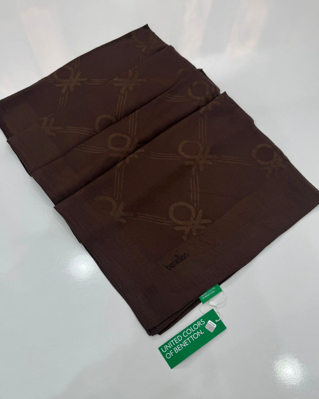 BENETTON MİLANO ŞAL KOYU KAHVE