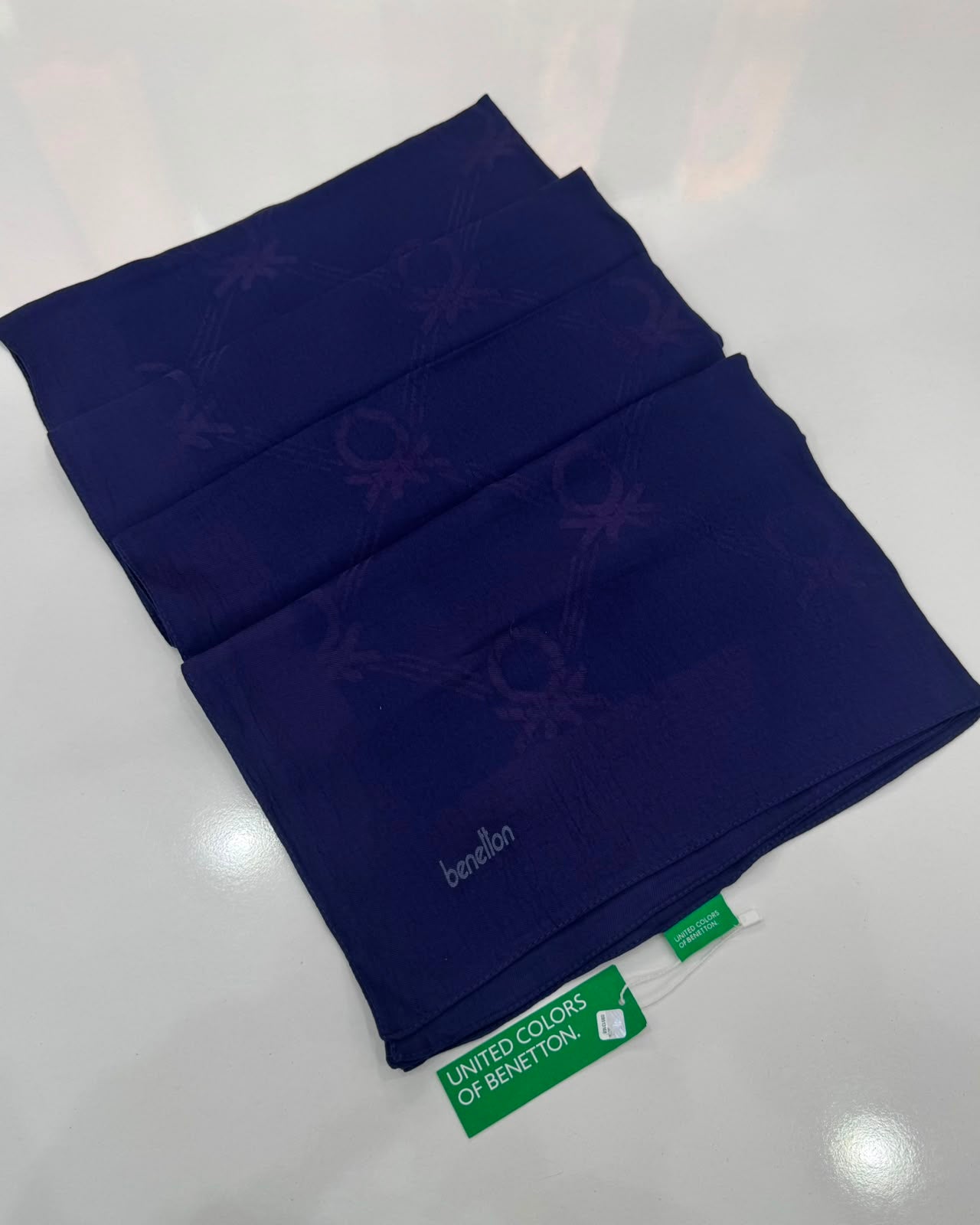 BENETTON MİLANO ŞAL LACİVERT