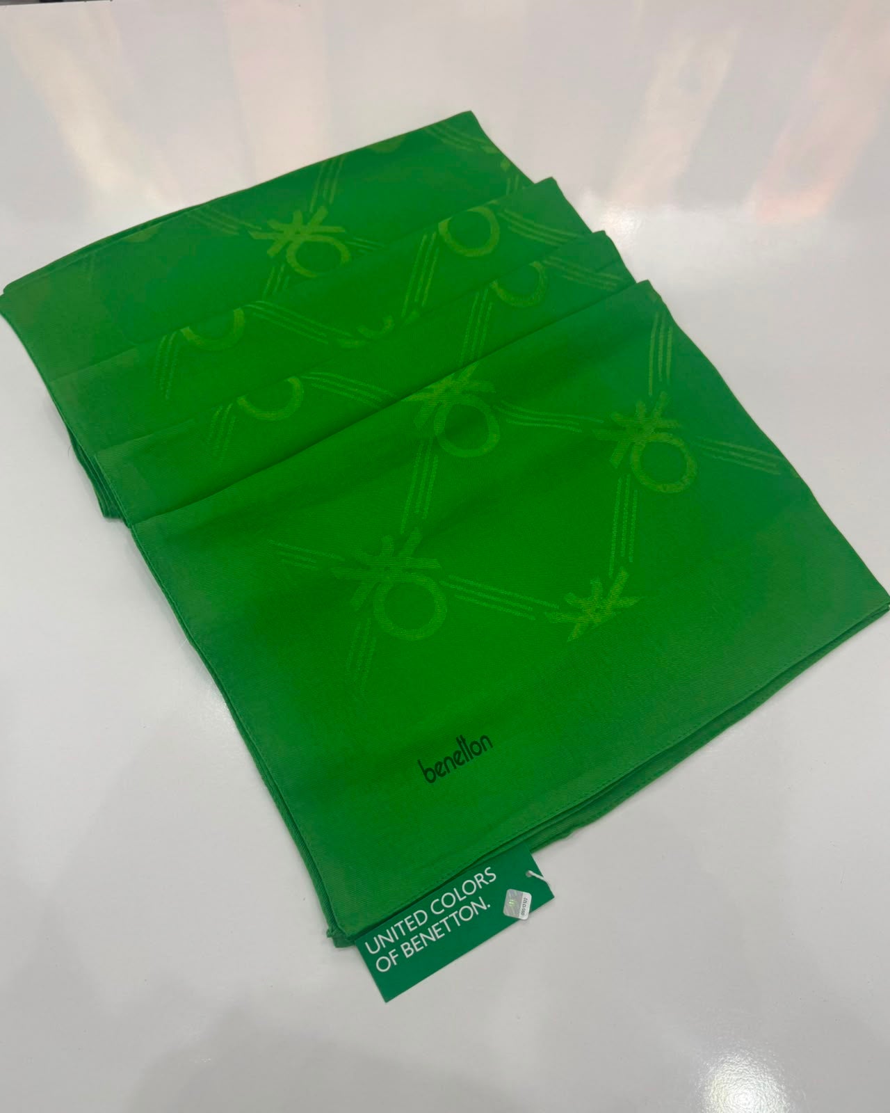 BENETTON MİLANO ŞAL ÖRDEK YEŞİLİ