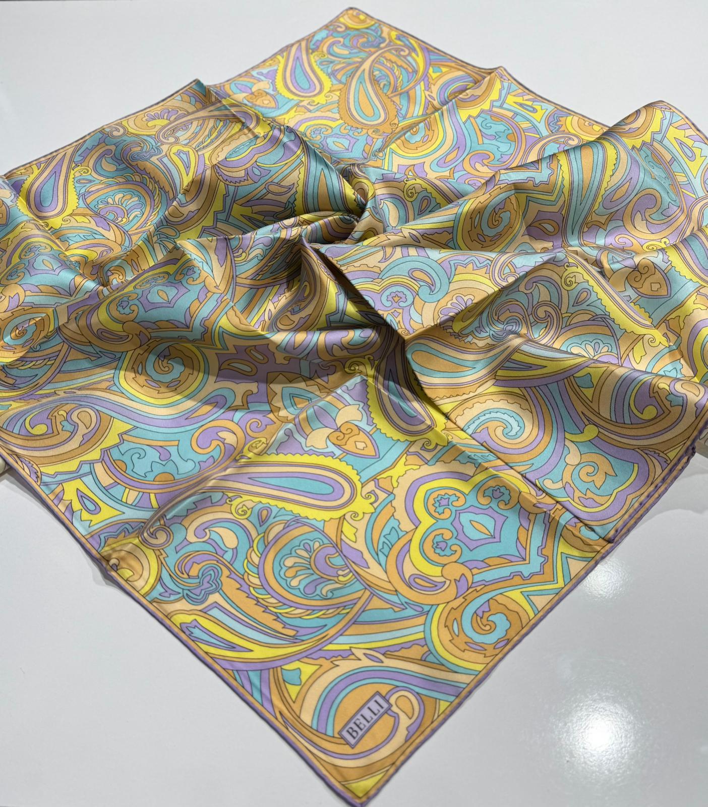 BELLİ TWİLL İPEK EŞARP