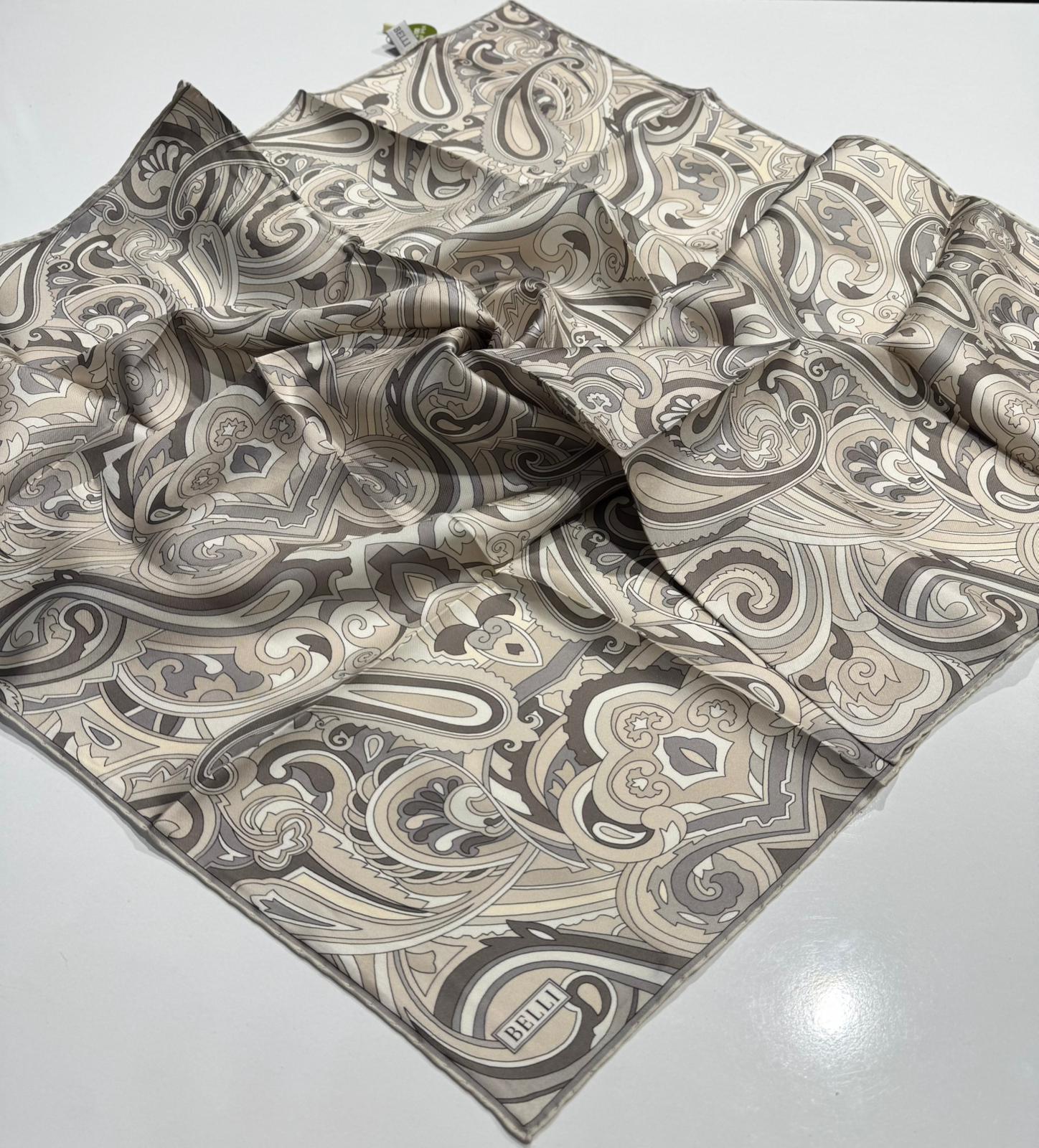 BELLİ TWİLL İPEK EŞARP