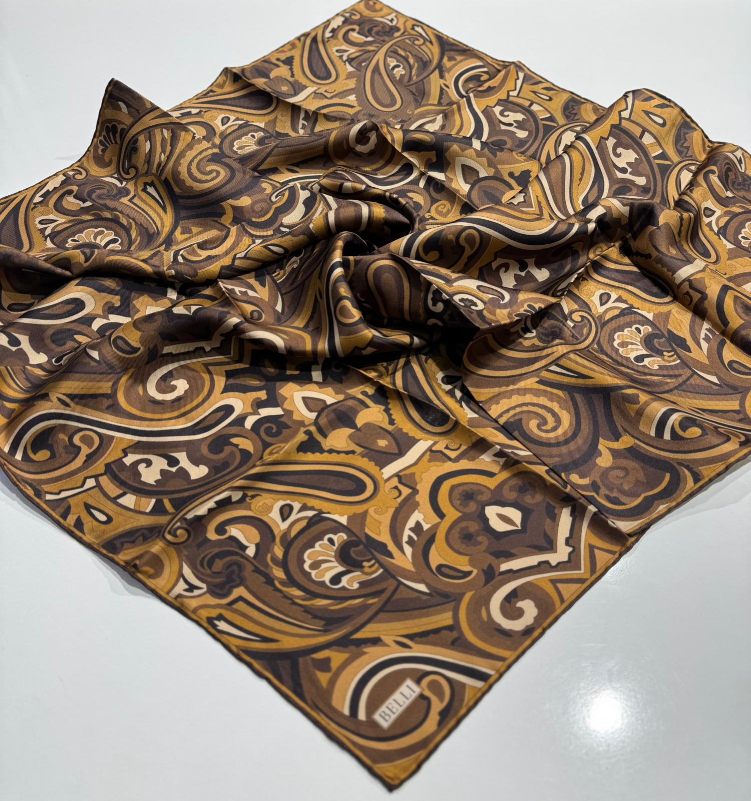 BELLİ TWİLL İPEK EŞARP