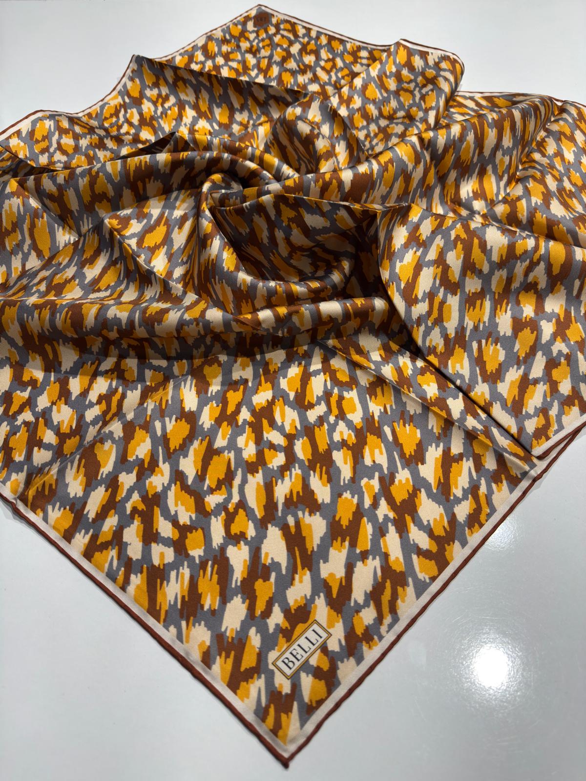 BELLİ TWİL İPEK EŞARP