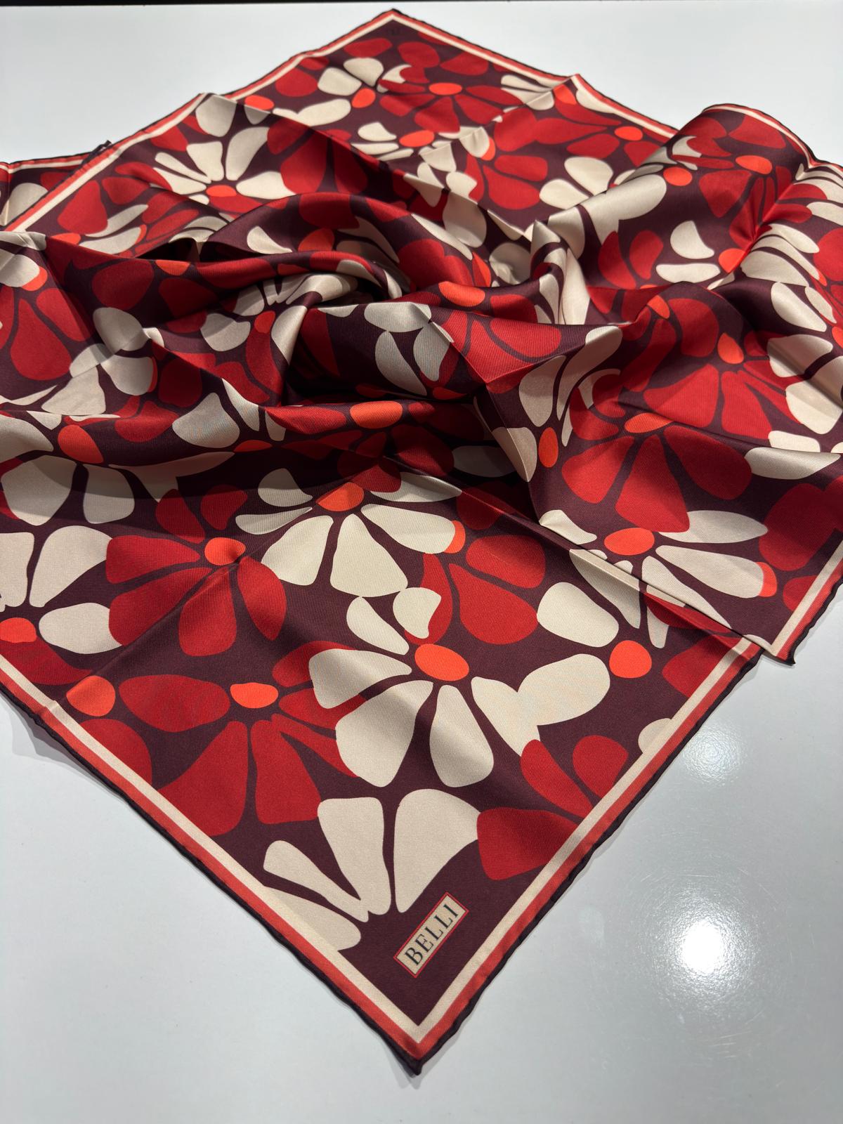 BELLİ TWİL İPEK EŞARP