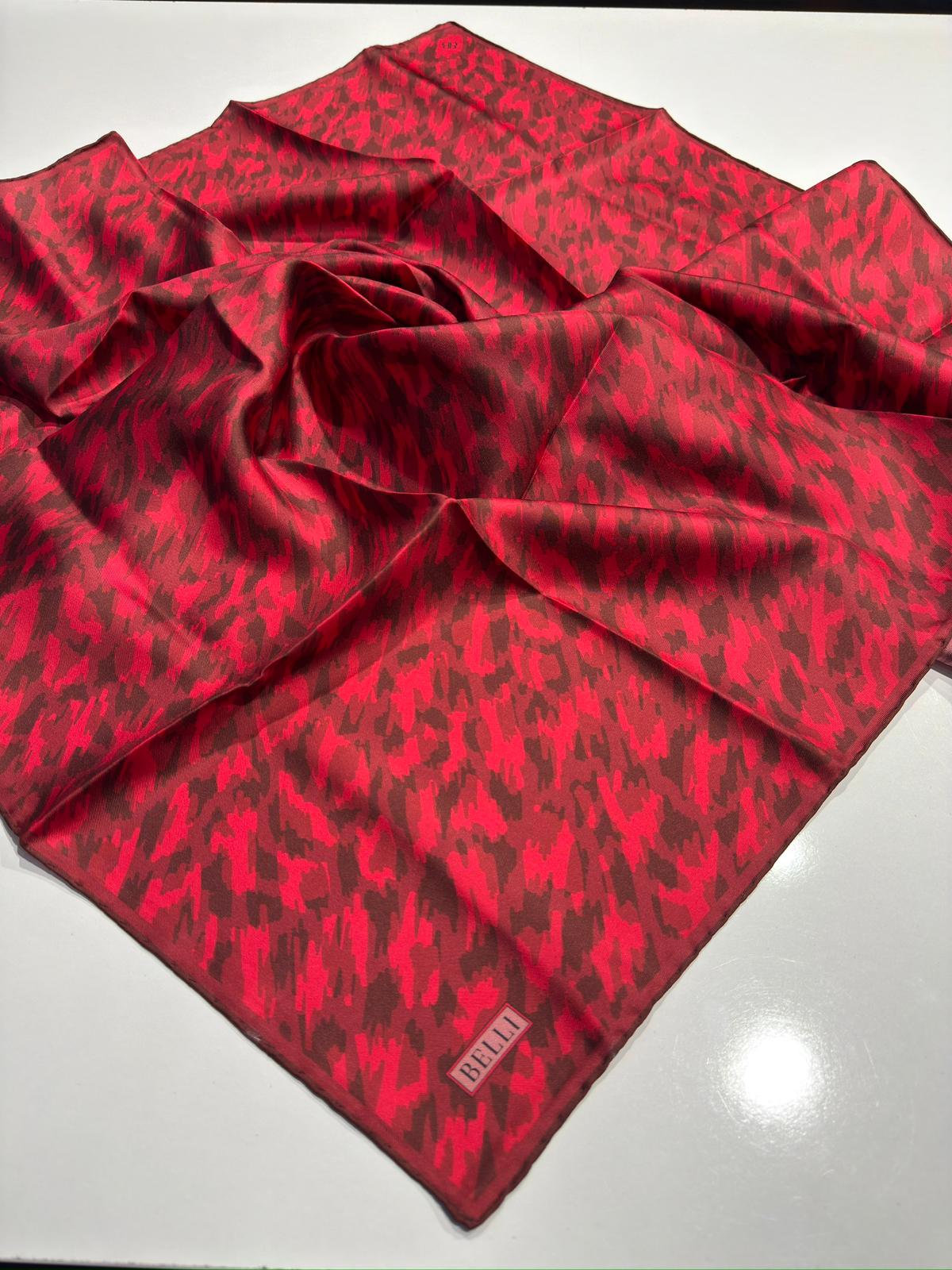 BELLİ TWİL İPEK EŞARP