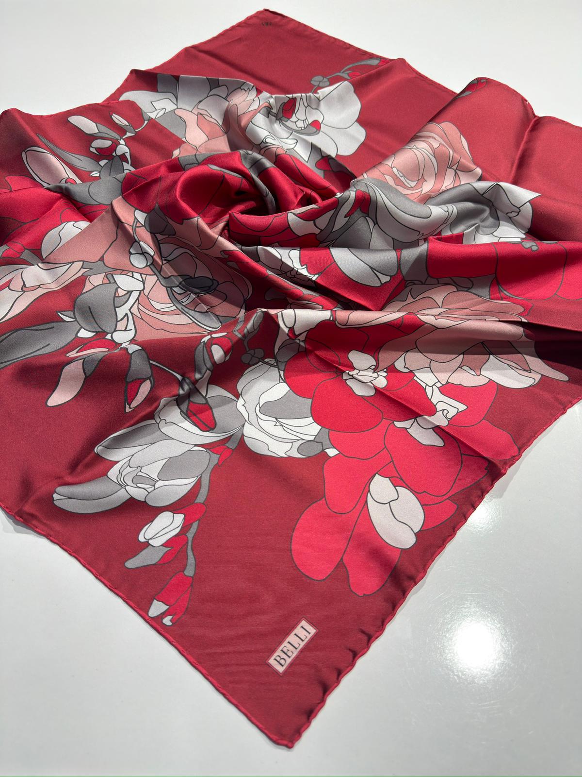 BELLİ TWİL İPEK EŞARP