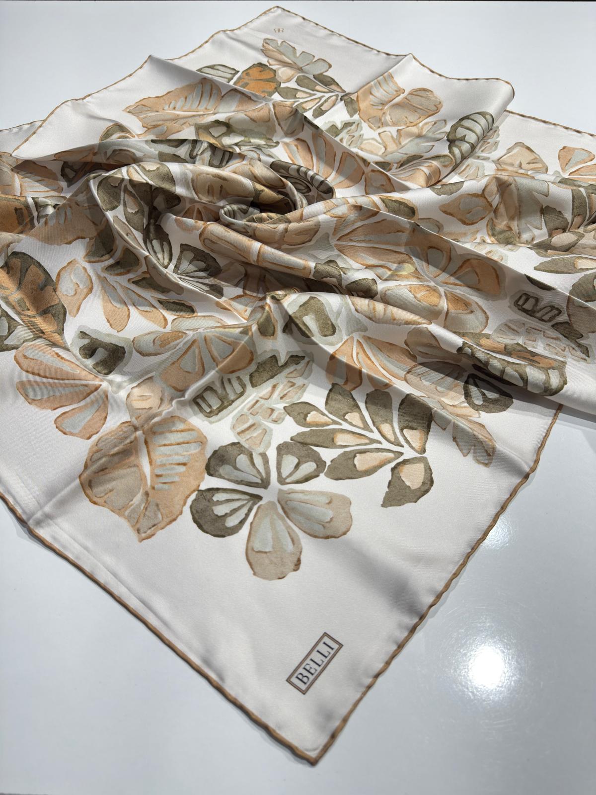 BELLİ TWİL İPEK EŞARP