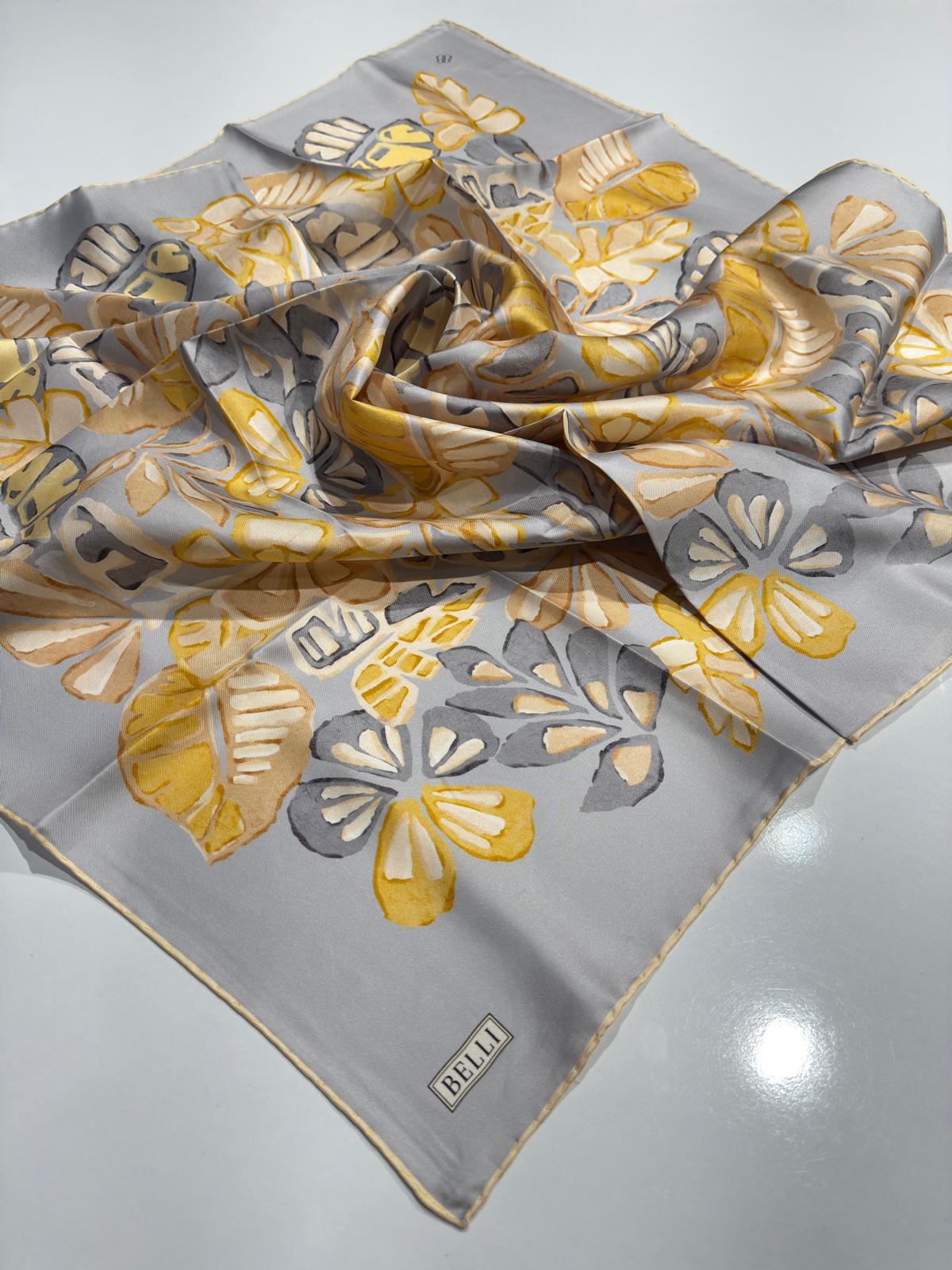 BELLİ TWİL İPEK EŞARP