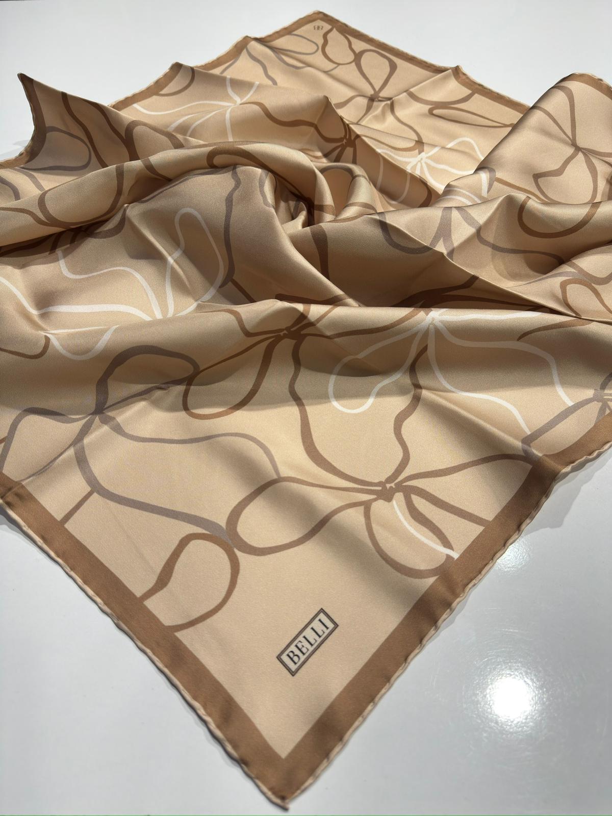 BELLİ TWİL İPEK EŞARP