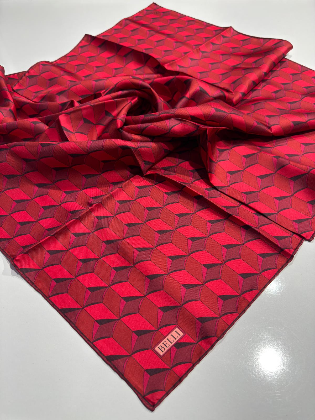 BELLİ TWİL İPEK EŞARP