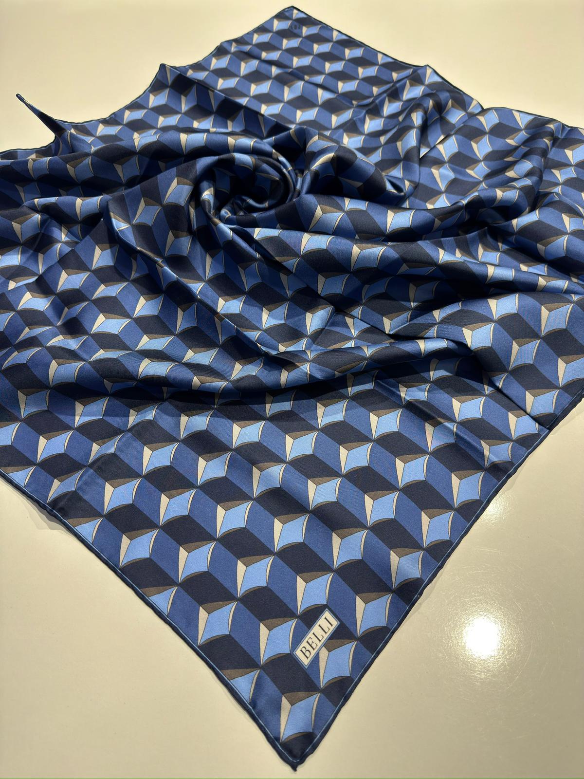 BELLİ TWİL İPEK EŞARP