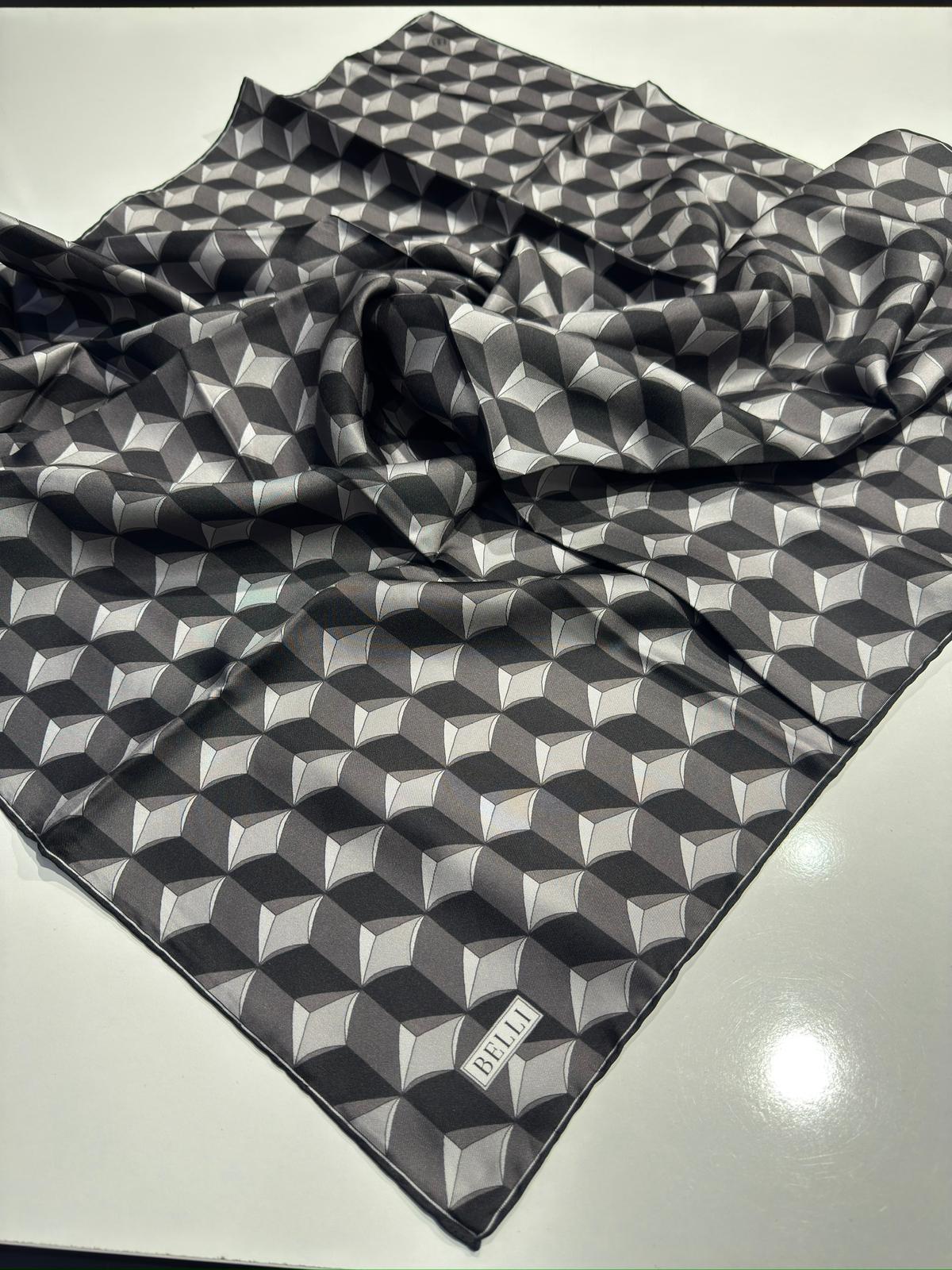 BELLİ TWİL İPEK EŞARP