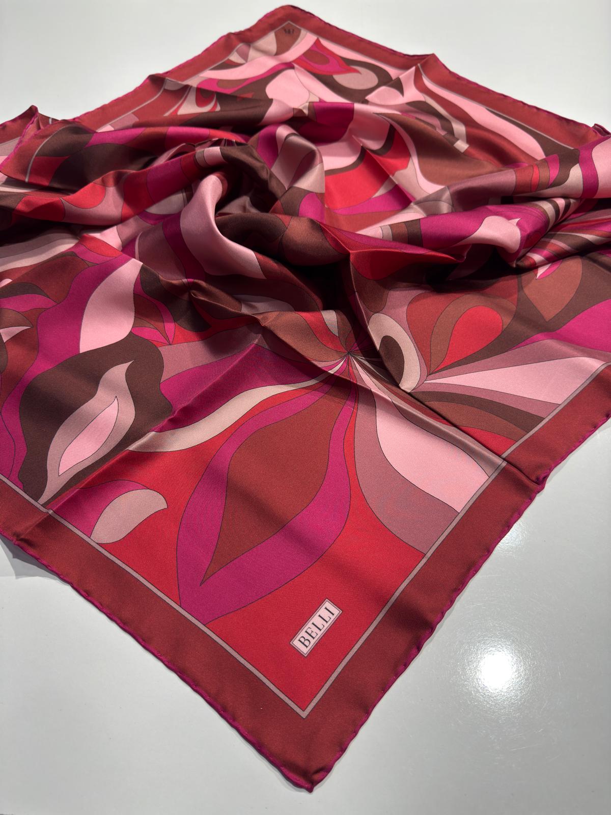 BELLİ TWİL İPEK EŞARP