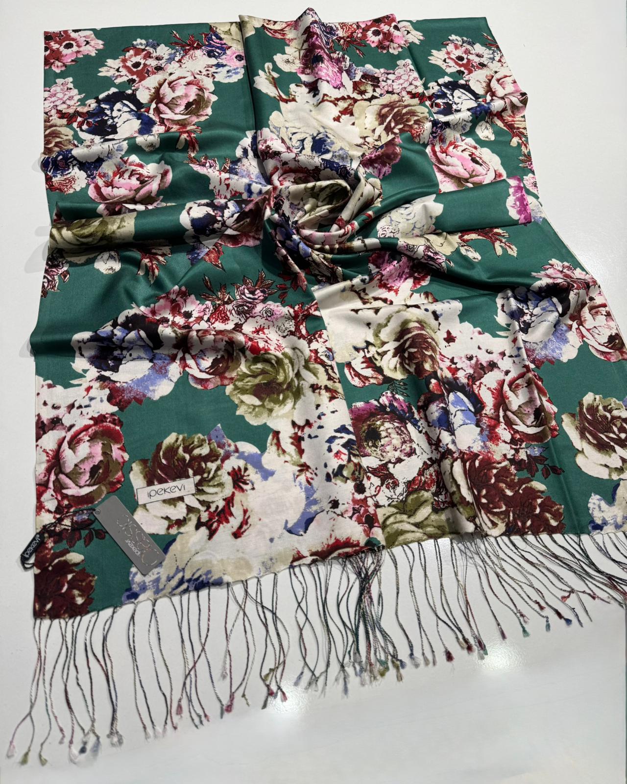 İPEKEVİ GÜLDERYASI VERDE ŞAL