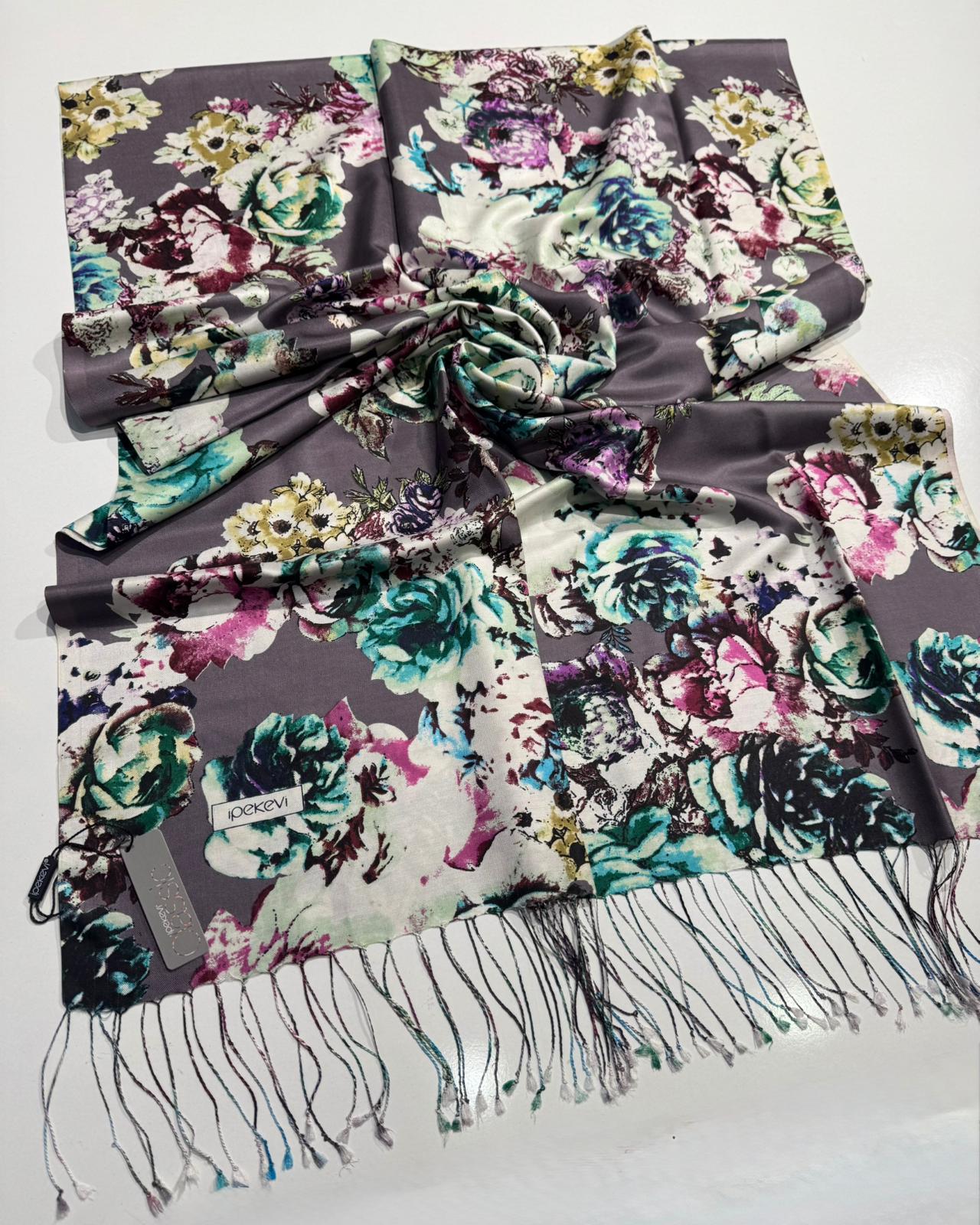 İPEKEVİ GÜLDERYASI İNCİR MORU ŞAL